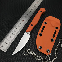 Pique-nique de survie en plein air pêche 8Cr13mov lame en acier poignée chasse multifonctionnel pratique couteau cadeau ensemble EDC