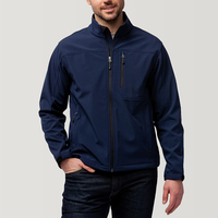 Veste Softshell imperméable coupe-vent avec logo personnalisé pour homme, pour le sport de plein air, la randonnée, la course à pied, les vêtements de travail, l'uniforme d'hiver