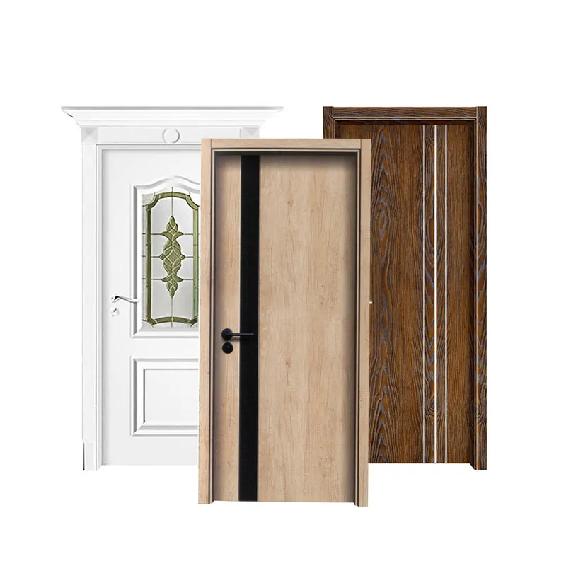 木製ドアデザインメラミンドアスキン