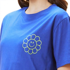 เสื้อยืดพิมพ์ลายผู้หญิงแบบกำหนดเอง ผู้ผลิต OEM ODM โรงงาน ผู้จัดจำหน่าย ขายส่ง จำนวนมาก รับผลิตแบรนด์ส่วนตัว โลโก้แบบกำหนดเอง เสื้อยืดลำลอง - Product Image 3