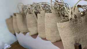 Boho Chic Handmade <b>Straw</b> Shoulder <b>Bag</b> Raffia Lining Adjustable Strap Customized Closure Woven <b>Summer</b> Purse Eco Conscious Fashion - Product Image 6