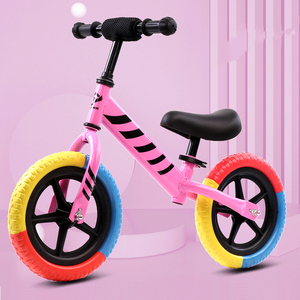 Pedali normali per bambini in alluminio materiale forcella in alluminio per bambini piccoli che imparano a camminare per la prima volta con la bici a spinta senza pedali - Product Image 4