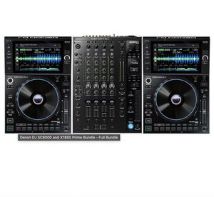 NUEVO Paquete de Reproductores DJ SC6000 + Mezclador Denon DJ <span class=keywords><strong>X1850</strong></span> y Fundas - Product Image 1