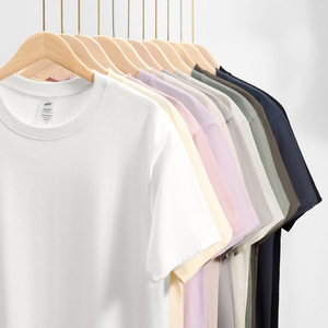 <span class=keywords><strong>T</strong></span>-<span class=keywords><strong>shirt</strong></span> basique respirant pour femmes et filles, à manches courtes, col rond, en coton, pour le quotidien et les loisirs - Product Image 2