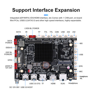 Carte mère industrielle Mini ITX Touchthink RK3588 RK3568 Android 13 avec 4G LTE WiFi pour l'automatisation IoT 8 Go 64 Go Android Board H - Product Image 2