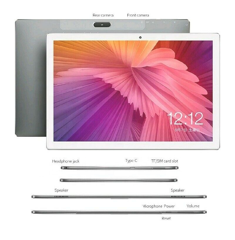 teclast m30 pro tablet 10.1 polegada 4g lte 2560*1600, mtk 10