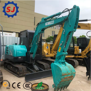 Excavadora Compacta Usada Kobelco SK60 de 6 Toneladas, Original de Japón, con Pocas Horas de Uso, a Precio Económico - Product Image 2