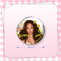 Badge, accessoire, bouton, fermoir, broche K-pop Idol Girl Group KATSEYE
