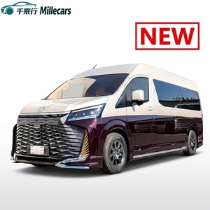 Nouveau Toyota Hiace 300 Luxe Modifié MPV LHD Essence 7 Places Sièges Avion Plancher Teck <span class=keywords><strong>TV</strong></span> Réfrigérateur 3.5L Fourgon de Transport - Product Image 1