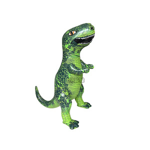 Juguete de dinosaurio inflable de PVC verde 90x80x45cm para niños de 2 a 4 años - Product Image 4