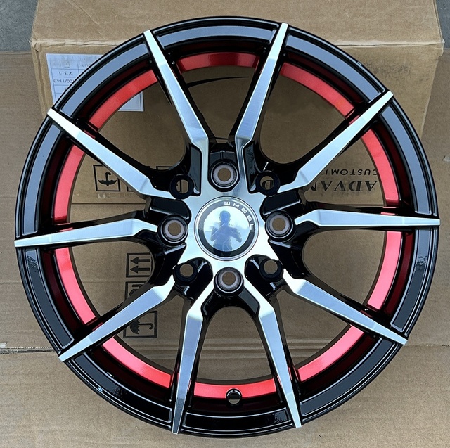 Import Hot Jdm Light Weight 14inch 4x100 4x114.3 Sport Auto Passenger Car Aftermarket Alloy Wheels Rim Disc Tyre