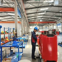 Transformador de Tipo Seco SCB14-RL 10kV, Transformador de Distribución Trifásico de Resina Fundida, Baja Pérdida