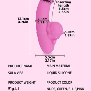 Vibrador Pequeño para Mujeres, Mini Vibrador de Clítoris Impermeable con 10 Modos, Vibrador de Silicona para Punto G y Pezones, Juguete Sexual - Product Image 3