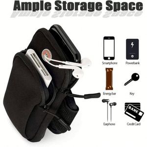Nouvelle sacoche de bras imperméable pour le sport, la course et la gym, support de téléphone, protection, noir WL Flying - Product Image 4