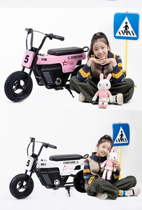 <span class=keywords><strong>Moto</strong></span> électrique pour enfants 24V de haute qualité, unisexe, avec 2 roues auxiliaires, moyeu de roue en nylon, moteur - Système de freinage - Product Image 5