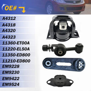 Piezas de automóvil de montaje de motor SIDA OEM <span class=keywords><strong>11210</strong></span>-<span class=keywords><strong>ED800</strong></span> para NISSAN Tiida Versa 2006-2013 Material de hierro y caucho modelo Alto - Product Image 5