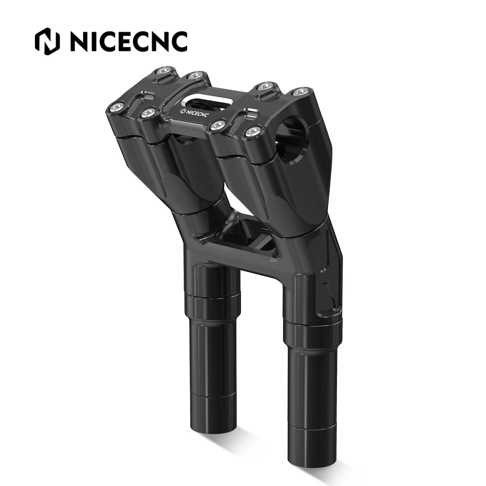 Elevador de manillar aislado NiceCNC Modular Kickback para Harley Dyna FXDFSE FXDF