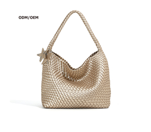 Bolso hobo tejido a mano de alta calidad con decoración de estrella, correa única y gran capacidad para mujer. - Product Image 3
