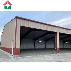 Low Cost Cheap Price Prefabricated Steel Structure Warehouse Workshop Using EPS Material Insulation Sandwich Panel Wall And Roof