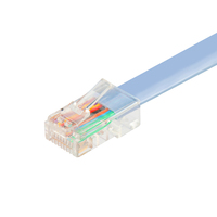 1,8 m 6FT FTDI Chip Ch340 232rl R232 RS232 PL2303 USB2.0 a RJ45 Cable de consola para Cisco Routers/AP Router /Switch Windows Mac