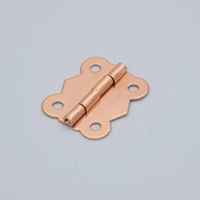 FAYSHING Charnières papillon professionnelles de luxe de petite taille pour l'artisanat, les boîtes à bijoux, les boîtes cadeaux en bois - Métal FS5010G