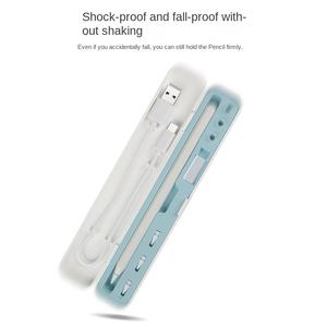 Étui de rangement en silicone <span class=keywords><strong>pour</strong></span> la deuxième génération de <span class=keywords><strong>Pencil</strong></span>, avec design antichoc <span class=keywords><strong>pour</strong></span> mobile/ordinateur/tablette - Product Image 3