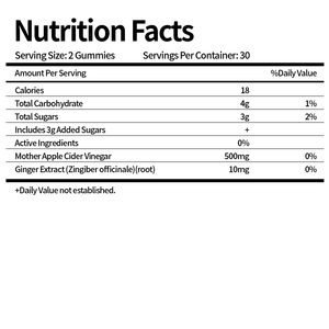 Private Label KETO Appelazijn Gummies Natuurlijke ACV Afvalpillen Gezondheidssupplement - Product Image 2