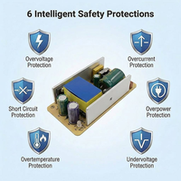 Cartes d'alimentation pleine puissance en gros pour usine 15V 4A 60W – Carte de circuit à performance stable pour remplacement et réparation