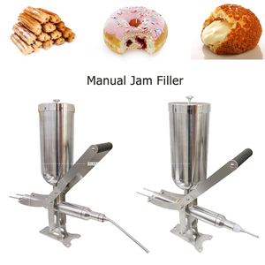Máquina <span class=keywords><strong>Manual</strong></span> para Rellenar Churros con Crema, Rellenadora Comercial de Crema y Mermelada para Cocinas, Máquina para Hacer Churros Españoles de 5L - Product Image 5