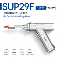 Pistolet de soudage laser portable refroidi par air SUP29F 1200W, adapté aux machines de soudage laser refroidies par air