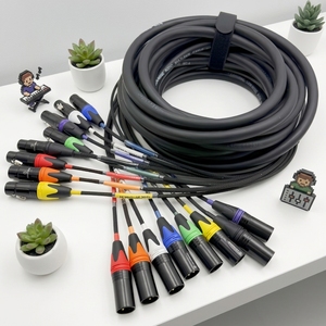 <span class=keywords><strong>Cable</strong></span> de Audio XLR Multicore de 16 Vías a Buen <span class=keywords><strong>Precio</strong></span>, <span class=keywords><strong>Cable</strong></span> Snake de 16 Canales para Transmisión de Señal de Sonido y Luz de Escenario, Micrófono - Product Image 4