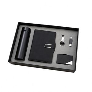 Personalized Souvenir Corporate Gift Set A5 Notebook Box Package With Pen Business Journal <b>Name</b> Card Holder Set Promotion Event - Product Image 5
