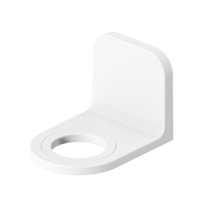 Dispensador de Jabón de Pared Estilo Confuciano, Soporte de Plástico Blanco sin Perforaciones, Estante de Almacenamiento para Baño - Product Image 5