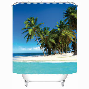 <span class=keywords><strong>Rideau</strong></span> <span class=keywords><strong>de</strong></span> salle <span class=keywords><strong>de</strong></span> bain moderne personnalisé imprimé en 3D paysage <span class=keywords><strong>de</strong></span> <span class=keywords><strong>bord</strong></span> <span class=keywords><strong>de</strong></span> <span class=keywords><strong>mer</strong></span> ensemble <span class=keywords><strong>rideau</strong></span> <span class=keywords><strong>de</strong></span> douche imperméable à l'impression numérique - Product Image 2