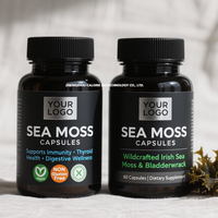 Capsules de Shilajit avec Rhodiola Rosea, complément himalayen pour le soulagement du stress et l'énergie, capsules de mousse marine, complément naturel