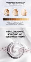 Crème anti-taches noires coréenne crème blanchissante au glutathion à la vitamine C pour le visage