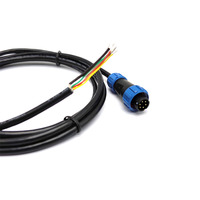 IP68 étanche WEIPU SP série SP13 SP1310 SP1311 SP1312 prise mâle avec câble connecteur électrique pour éclairage LED extérieur