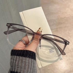 เฉียนไนกรอบแว่นตาทรงสี่เหลี่ยมแบบเต็มกรอบ ป้องกันแสงสีฟ้า สำหรับทุกเพศ TR90 รุ่น JS2-2-52016 - Product Image 2