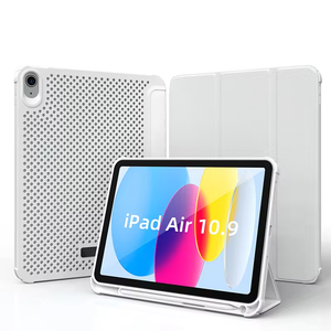 Tản Nhiệt Thiết Kế Rỗng TPU Thông Minh Bảo Vệ Máy Tính Bảng Trường Hợp Đối Với <span class=keywords><strong>iPad</strong></span> Air4/<span class=keywords><strong>5</strong></span> 10.9 Inch Bìa Đối Với <span class=keywords><strong>iPad</strong></span> 7/8/9th Gen 10.2 - Product Image 2