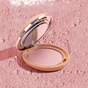 Paleta de maquillaje de contorno facial compacta a prueba de agua en polvo compacto vegano de alta pigmentación de etiqueta privada OEM bronceador