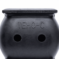 Amortisseur de vibrations en caoutchouc pour support moteur de tricycle robuste TENGHAO, pour rickshaw cargo, pièces de moteur de moto à trois roues