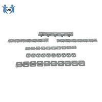 Boîte de 500 attaches en aluminium en vrac, clips de fixation pour isolation
