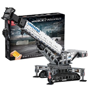 Engineering 17002 Crawler Crane High-Difficulty Building <b>Blocks</b> Assembly Boys' Gift Electric Toy - Product Image 5