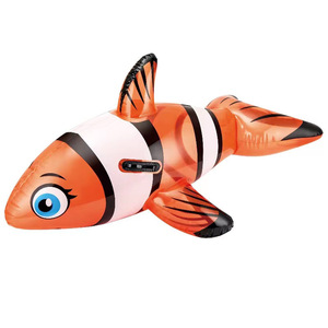 New dày nước Inflatable động vật núi Cá voi Float vòng tròn Vịt bơi vòng tròn Unicorn Float Hàng - Product Image 6