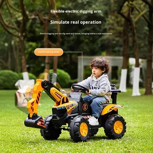 Nuovo Escavatore Elettrico <span class=keywords><strong>Giocattolo</strong></span> in Plastica per Bambini e Bambine, con Telecomando, per Età 1-6 Anni, Hebei - Product Image 2
