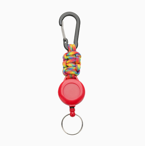 Porte-clés rétractable en paracorde <span class=keywords><strong>de</strong></span> 70 cm, coloré, anti-perte, avec porte-cartes intégré, bon marché et aux couleurs attrayantes – Meilleure vente - Product Image 6