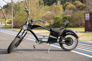 Haute qualité 20 pouces gros pneu électrique Chopper vélo 35 km/h vitesse cadre en acier au carbone excellente alternative moto - Product Image 4