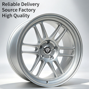 Rines FLowtone 18x10.5 5x114.3, Rines <span class=keywords><strong>de</strong></span> Aleación <span class=keywords><strong>de</strong></span> 18 Pulgadas para Autos, Rines <span class=keywords><strong>de</strong></span> Carreras para Civic, Avalon, RAV4, Subaru WRX, Infiniti Q50 60 - Product Image 1