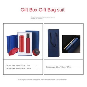 Custom Enterprise Anniversary Business <strong>Gift</strong> Thermal Insulated Cup Water Bottle Folding Rain <strong>Umbrella</strong> <strong>Gift</strong> <strong>Set</strong> with Logo Print - Product Image 5