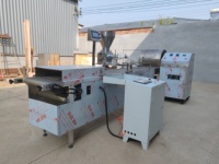 Machine à empanadas de petite taille, machine à rouleaux de printemps, machine à rouleaux de riz, machine à lumpia, ligne de production automatique